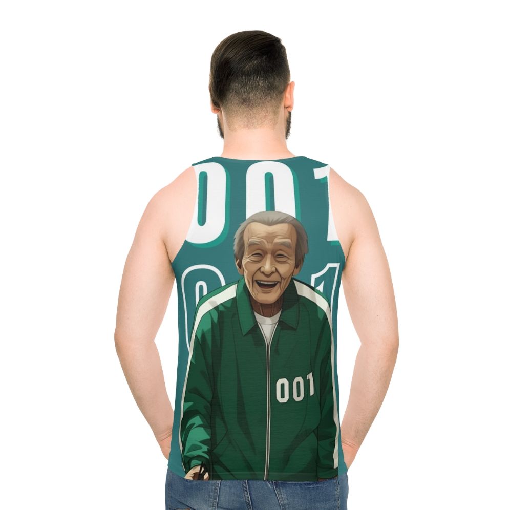 Squid Game Player 001 Oh Il Nam Unisex Tank Top