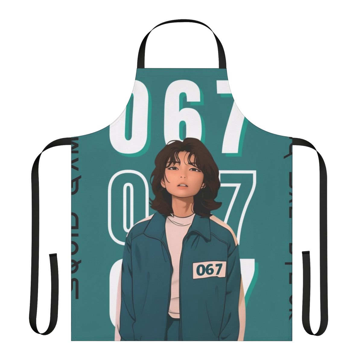 Squid Game Player 067 Kang Sae Byeok Inspired Apron