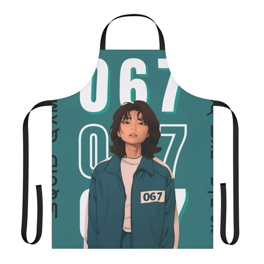 Squid Game Player 067 Kang Sae Byeok Inspired Apron