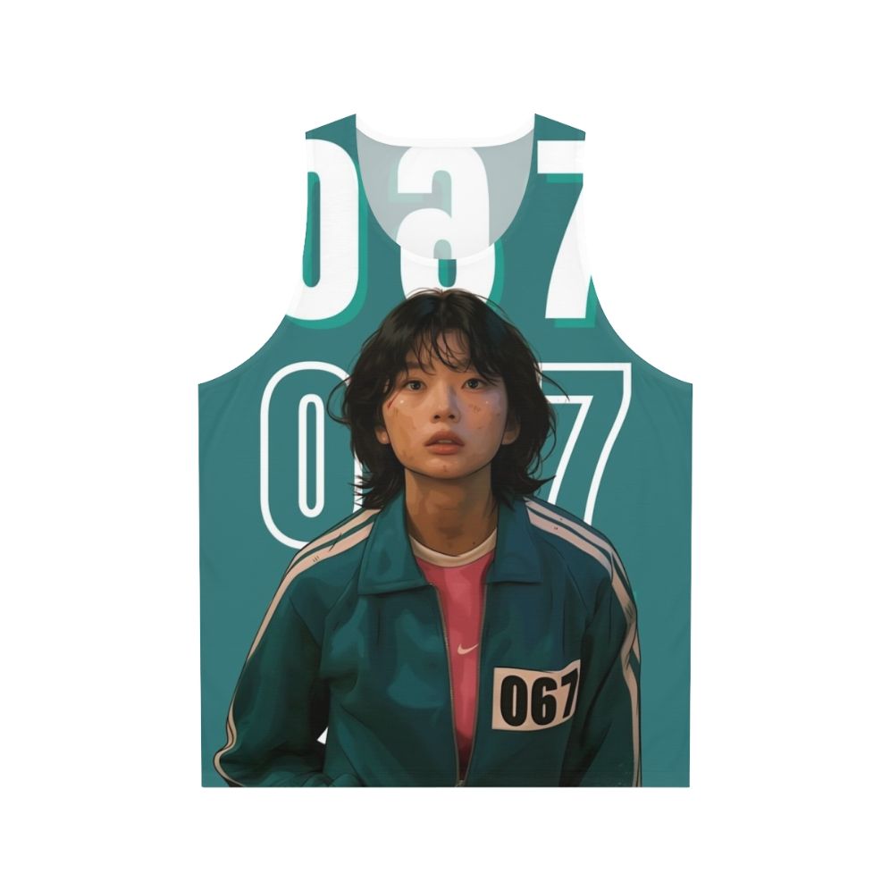 Squid Game Player 067 Kang Sae Byeok Unisex Tank Top