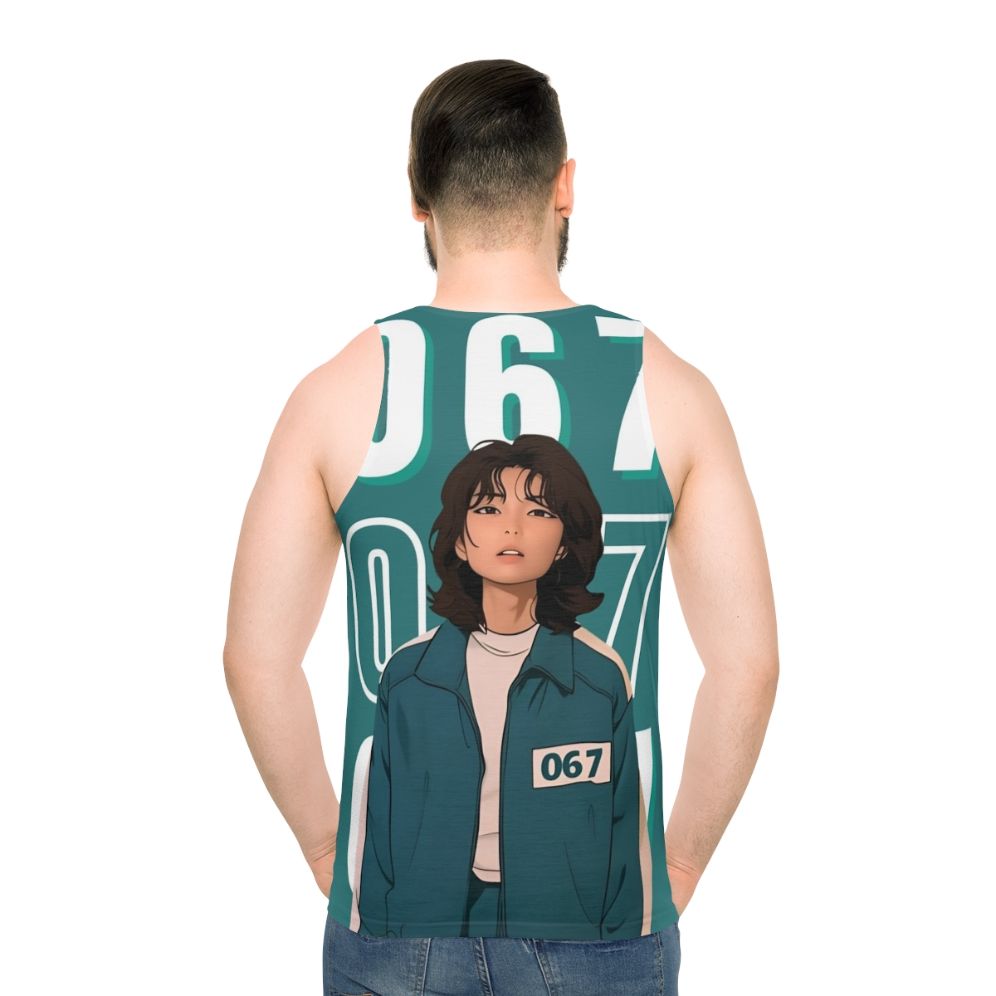 Squid Game Player 067 Kang Sae Byeok Unisex Tank Top
