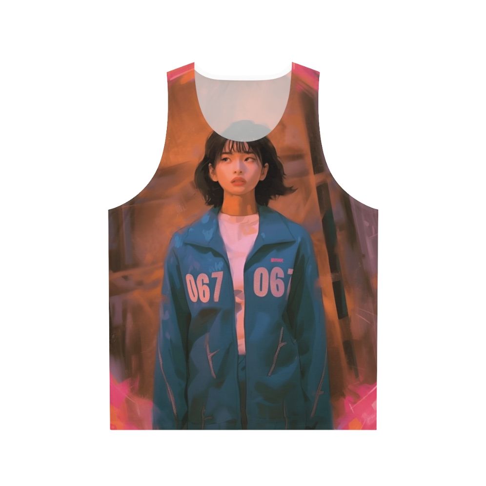 Squid Game Player 067 Kang Sae Byeok Unisex Tank Top