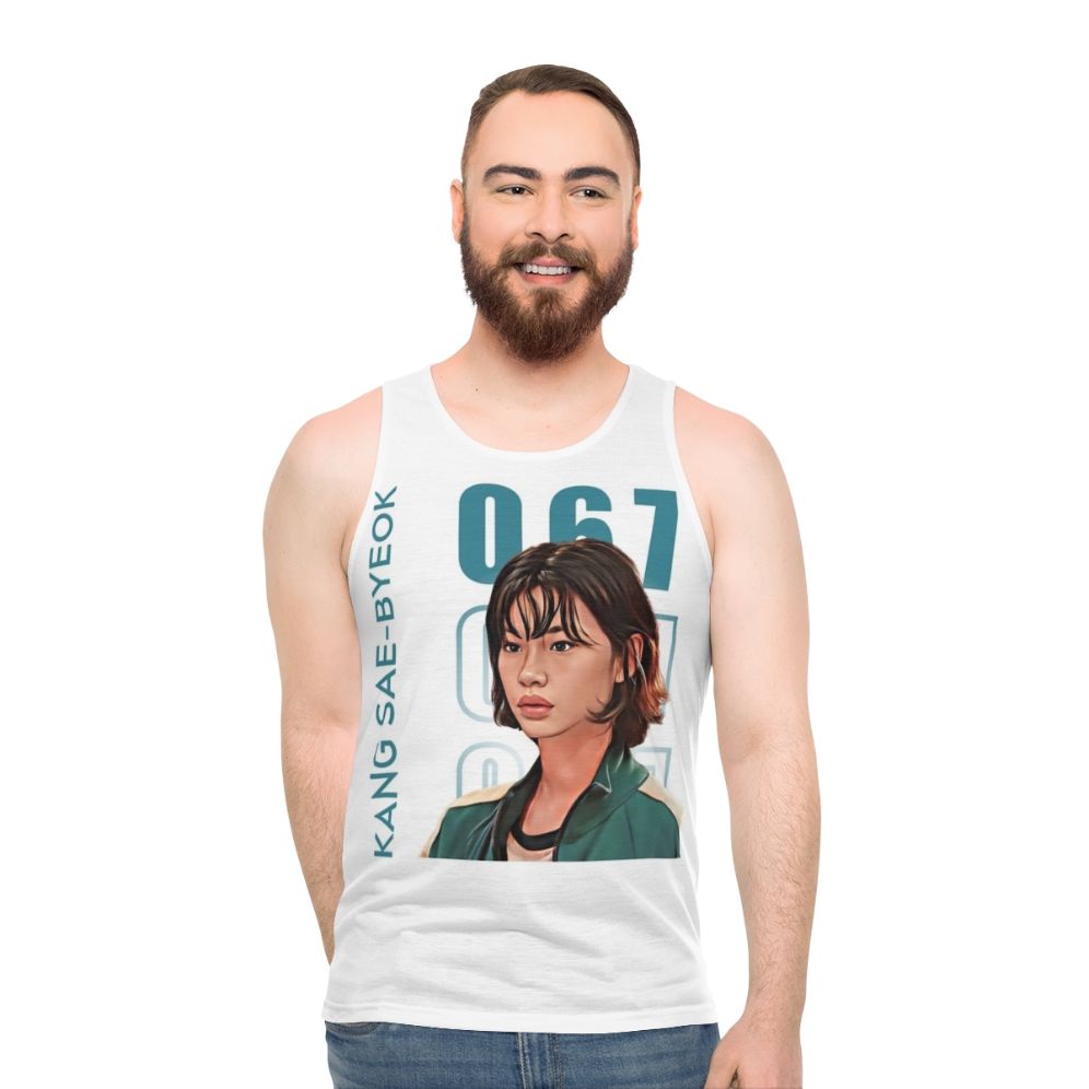Squid Game Player 067 Sae-Byeok Unisex Tank Top
