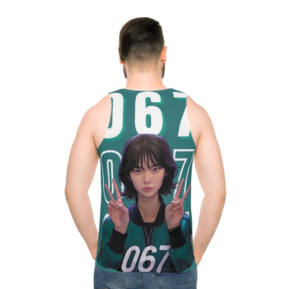 Squid Game Player 067 Kang Sae Byeok Unisex Tank Top