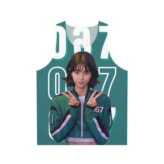Squid Game Player 067 Kang Sae Byeok Unisex Tank Top