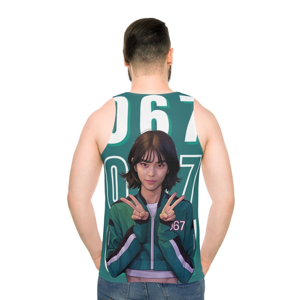 Squid Game Player 067 Kang Sae Byeok Unisex Tank Top