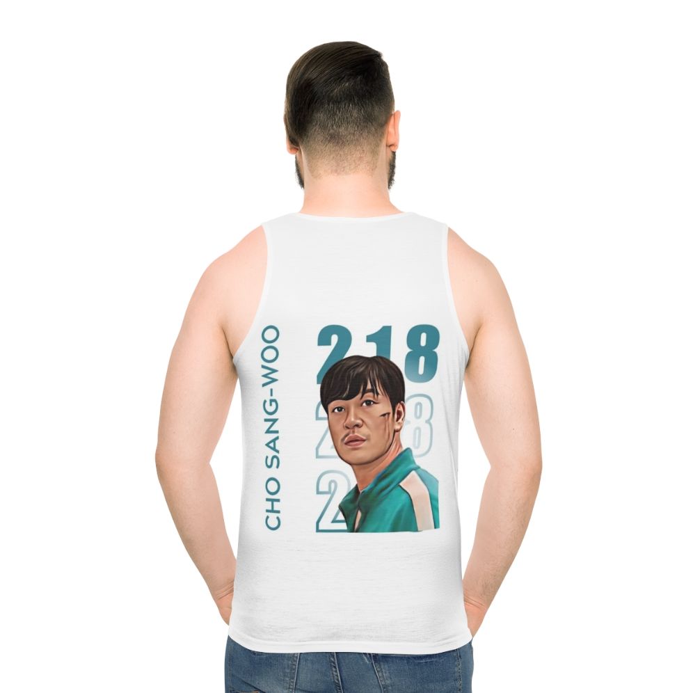 Squid Game Player 218 Cho Sang Woo Unisex Tank Top