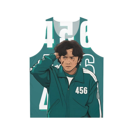 Squid Game Player 456 Seong Gi Hun Unisex Tank Top