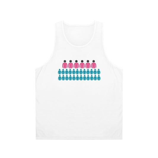 Squid Game Players Pink Unisex Tank Top
