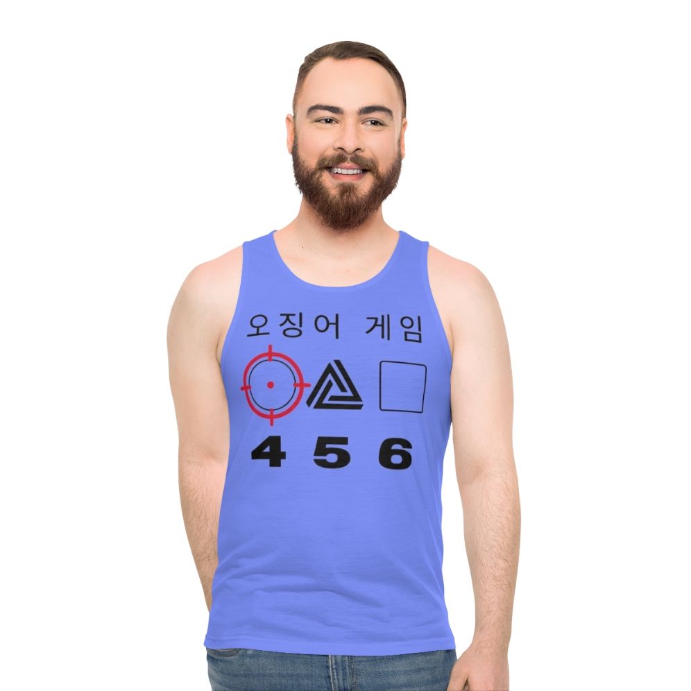 Squid Game Rules 456 Unisex Tank Top