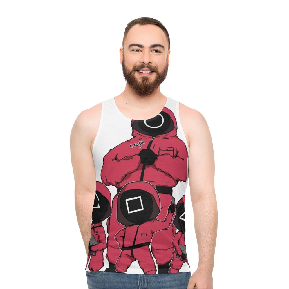 Squid Game Soldiers Unisex Tank Top