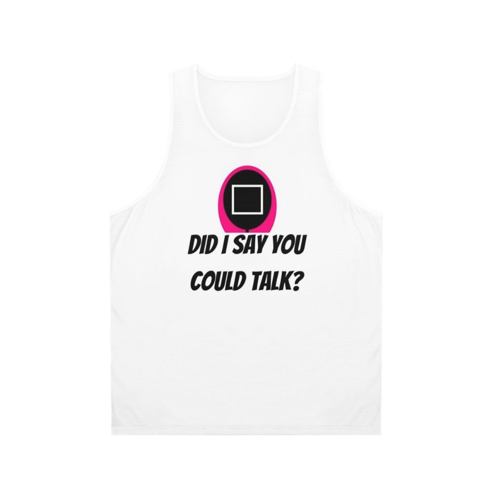Squid Game Square Mask Unisex Tank Top