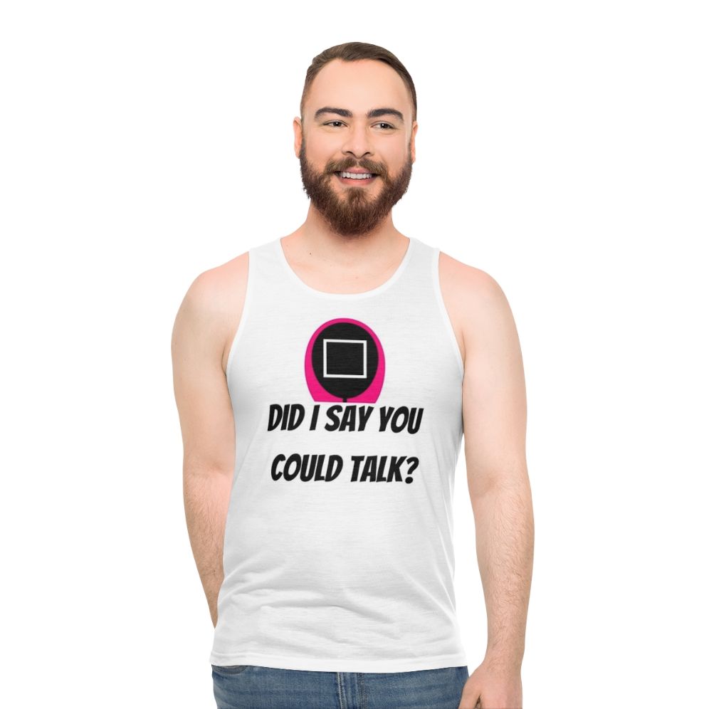 Squid Game Square Mask Unisex Tank Top