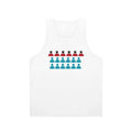 Unisex Squid Game tank top with square pattern design