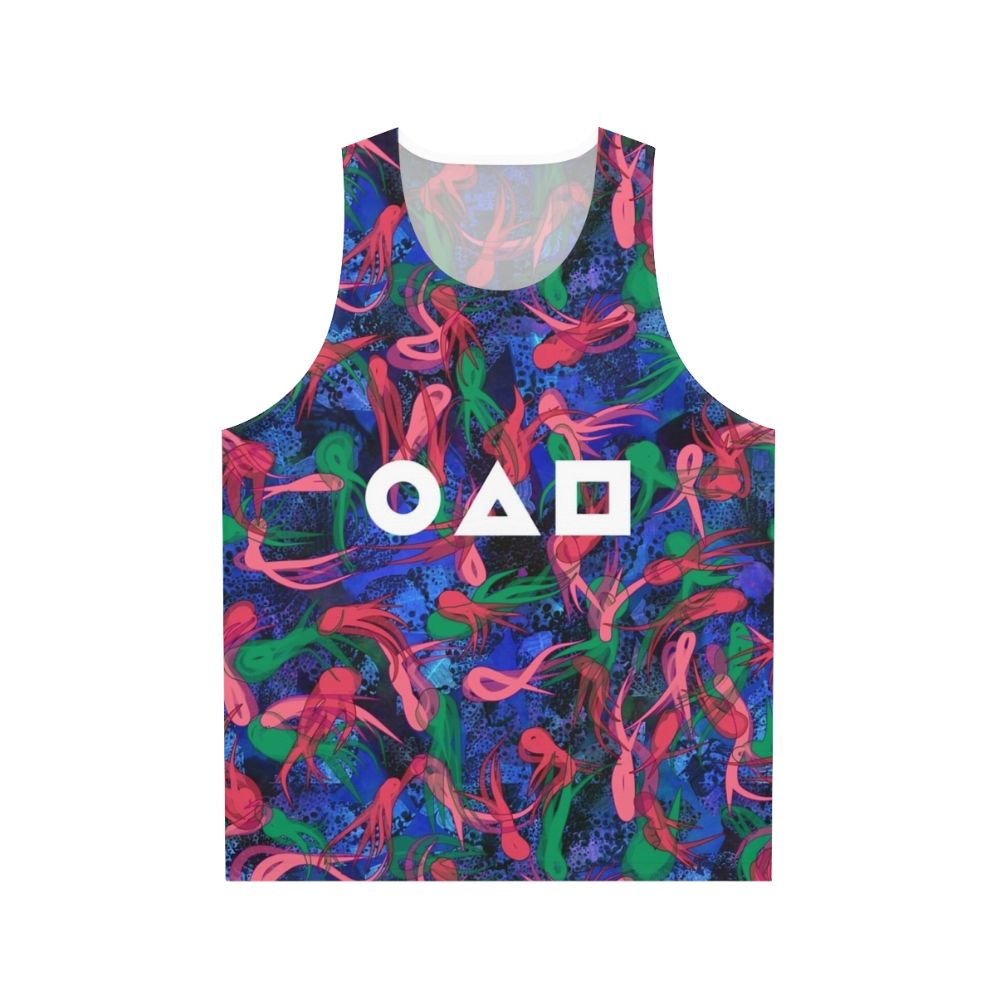 Squid game survival pattern unisex tank top