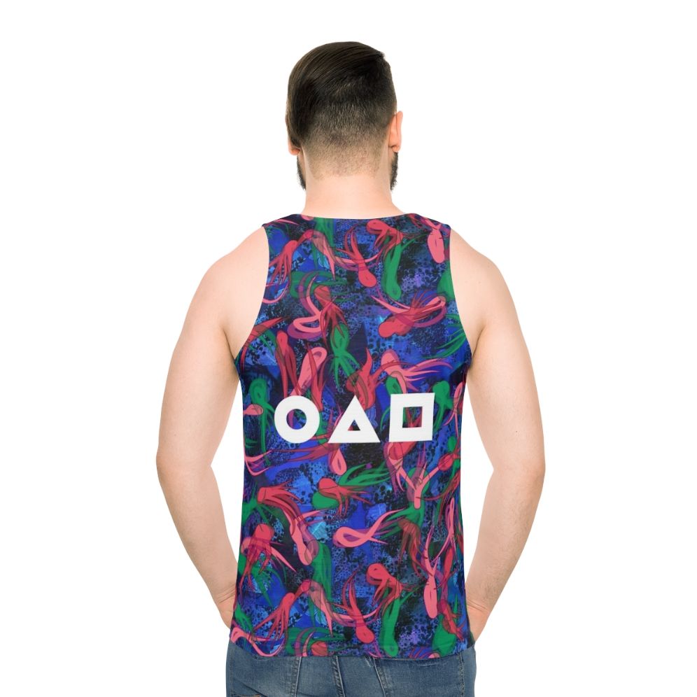 Squid game survival pattern unisex tank top