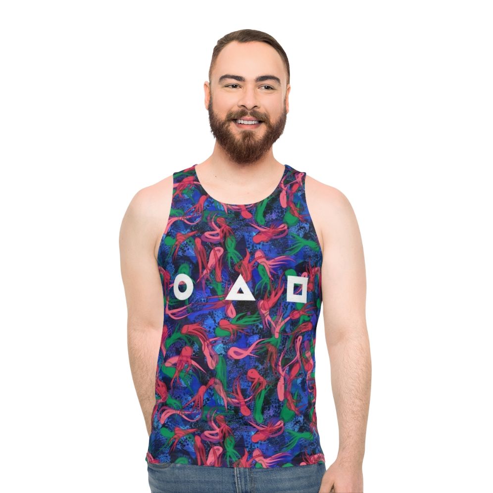 Squid Game Survival Pattern Unisex Tank Top