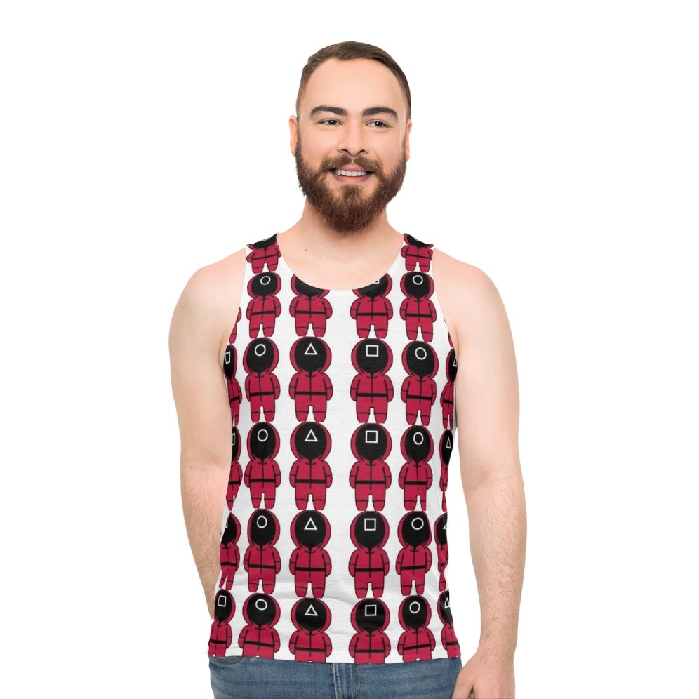Squid Game Trio Unisex Tank Top