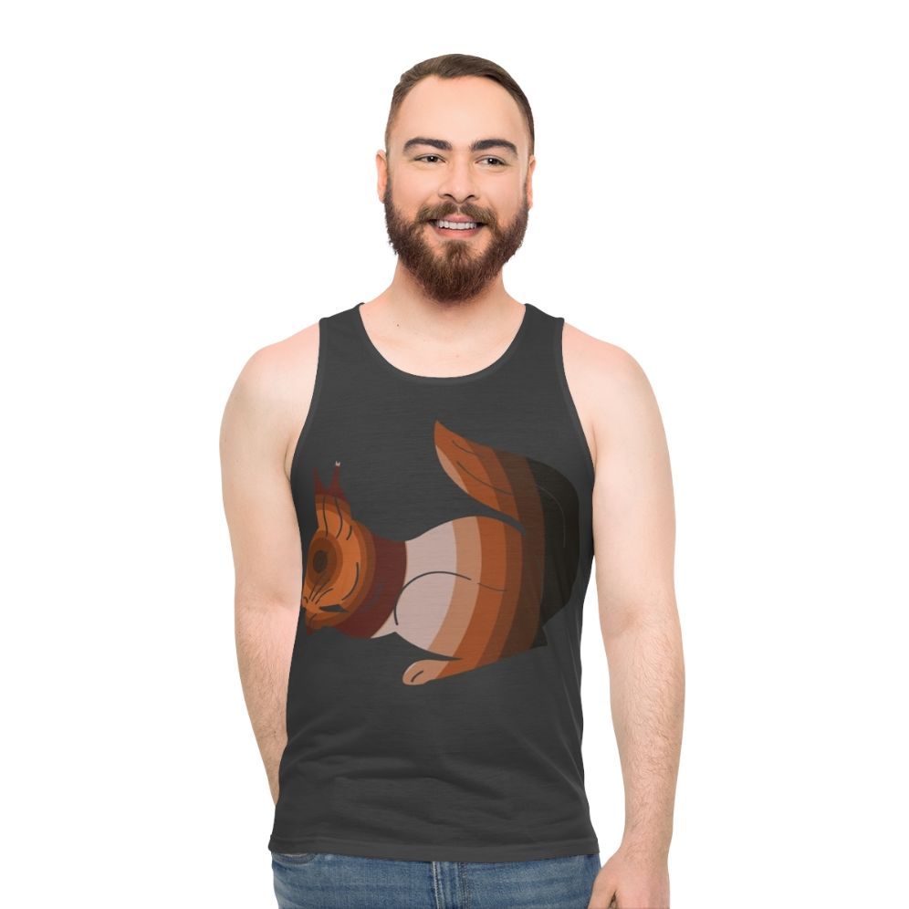 Squirrel Legendary Animals Unisex Tank Top