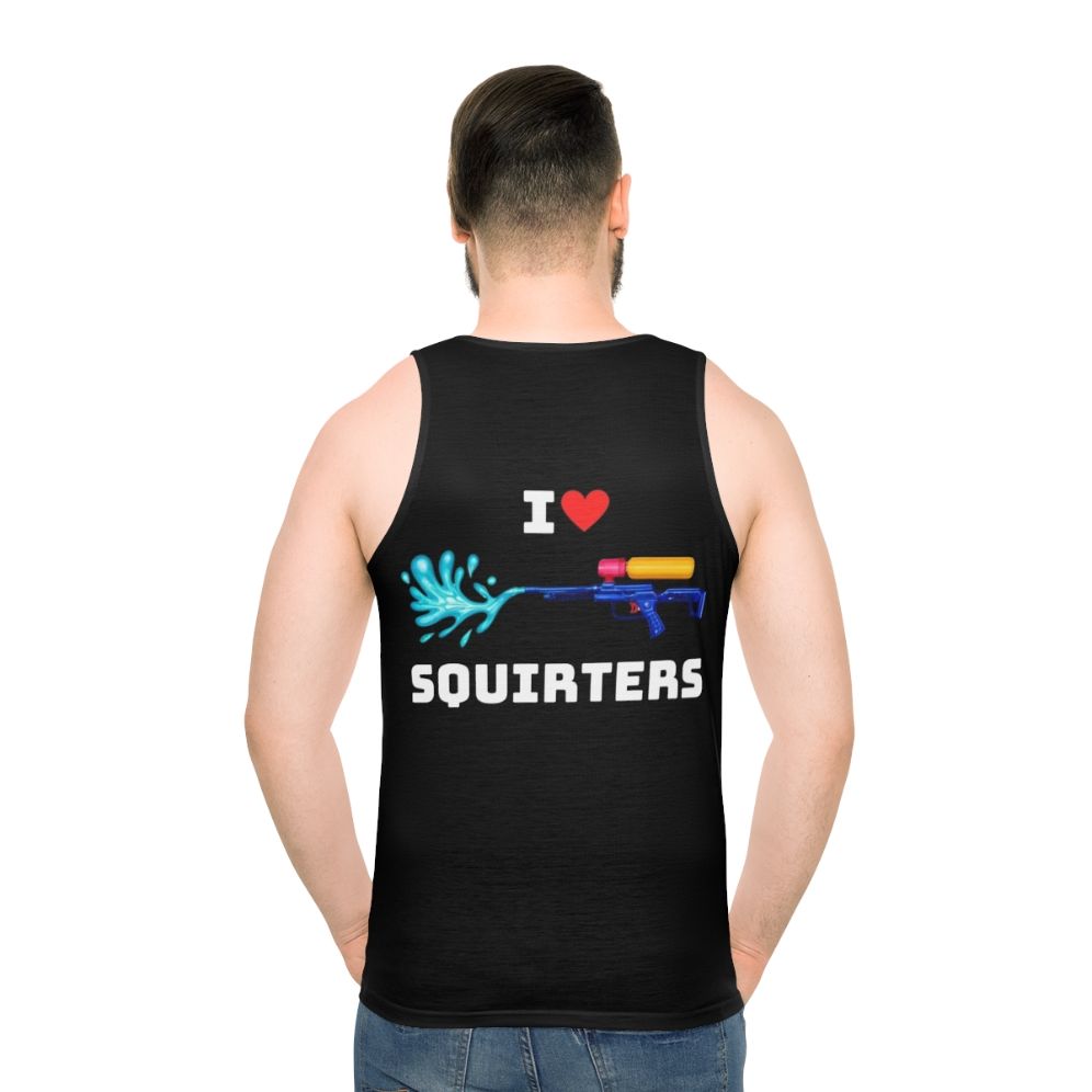 Squirrel print unisex tank top