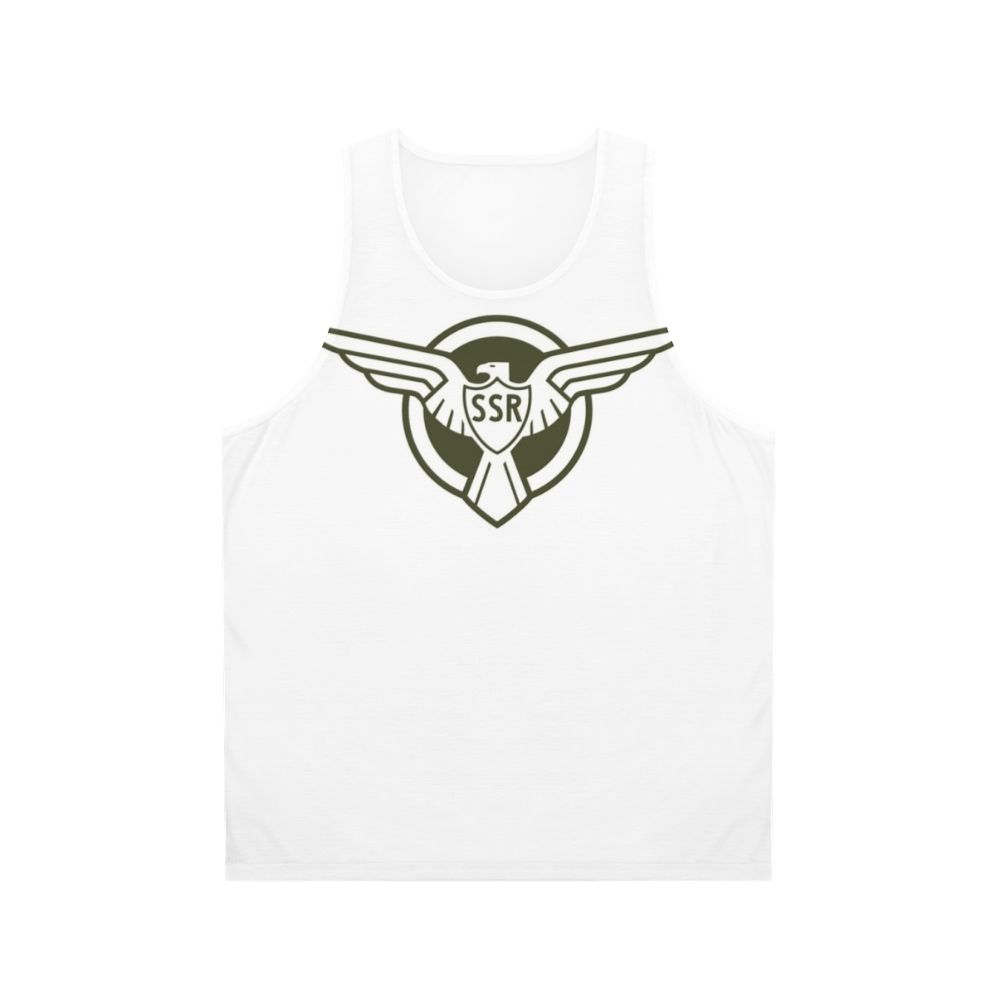 Ssr Logo Unisex Marvel Superhero Tank Top