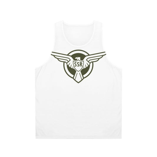 Ssr Logo Unisex Marvel Superhero Tank Top