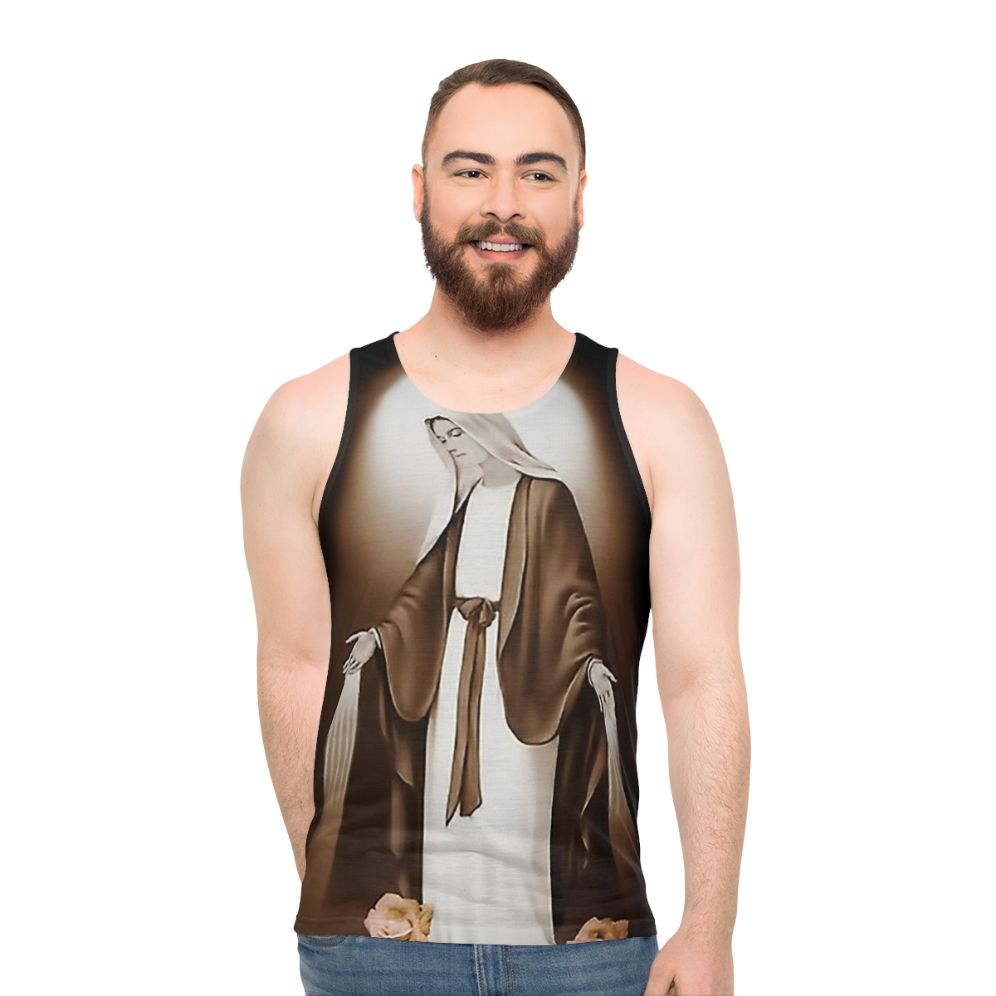 St Bernadette Vision Unisex Tank Top