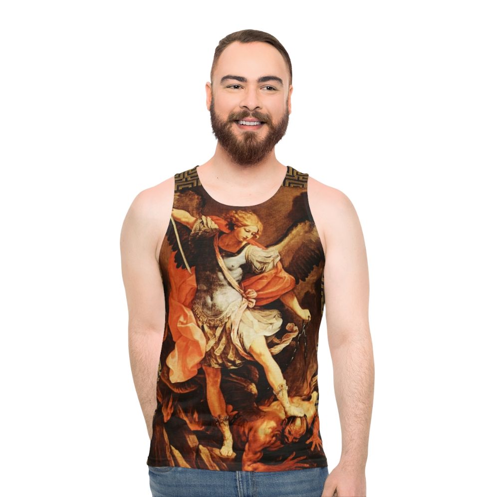 St Michael Archangel Unisex Tank Top