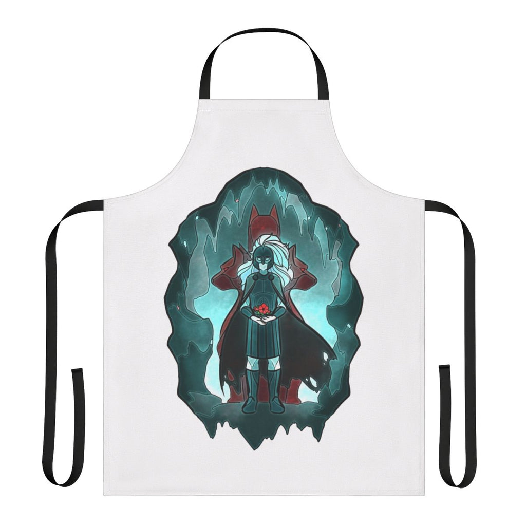 Stained glass-inspired Hades themed apron with Greek mythology design