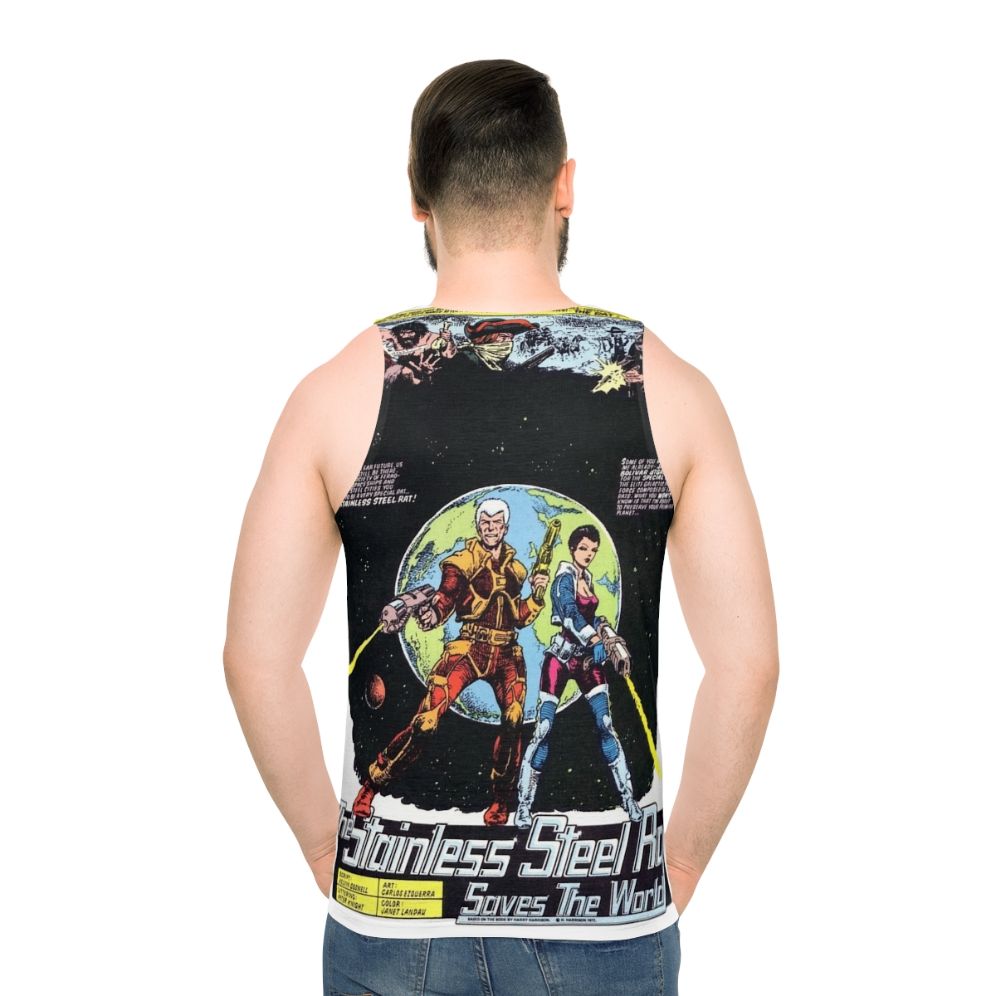 Stainless Steel Rat science fiction unisex tank top