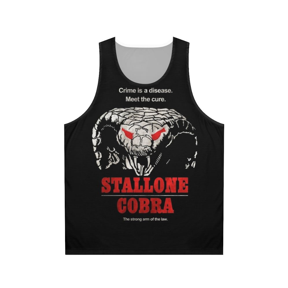 Stallone Cobra 80s Retro Unisex Tank Top