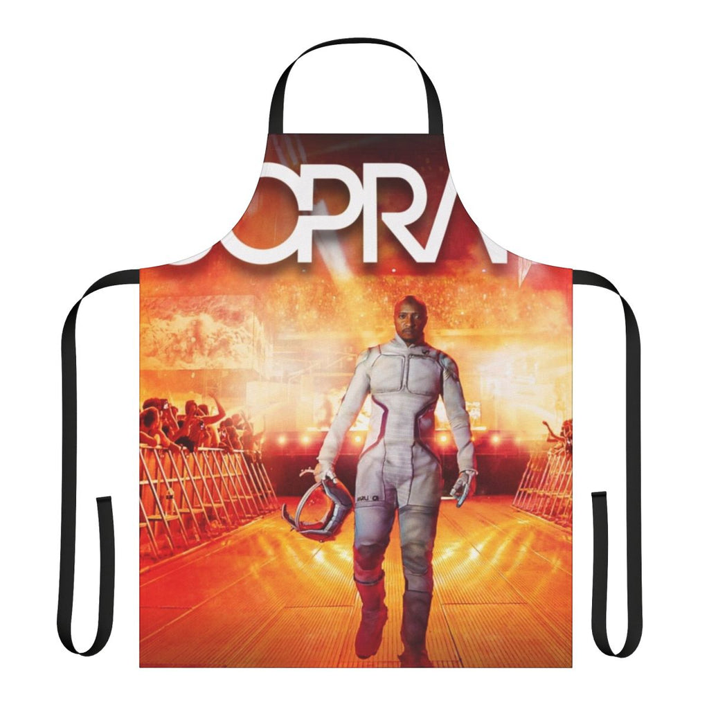 Star-themed apron for soprano singers and musicians