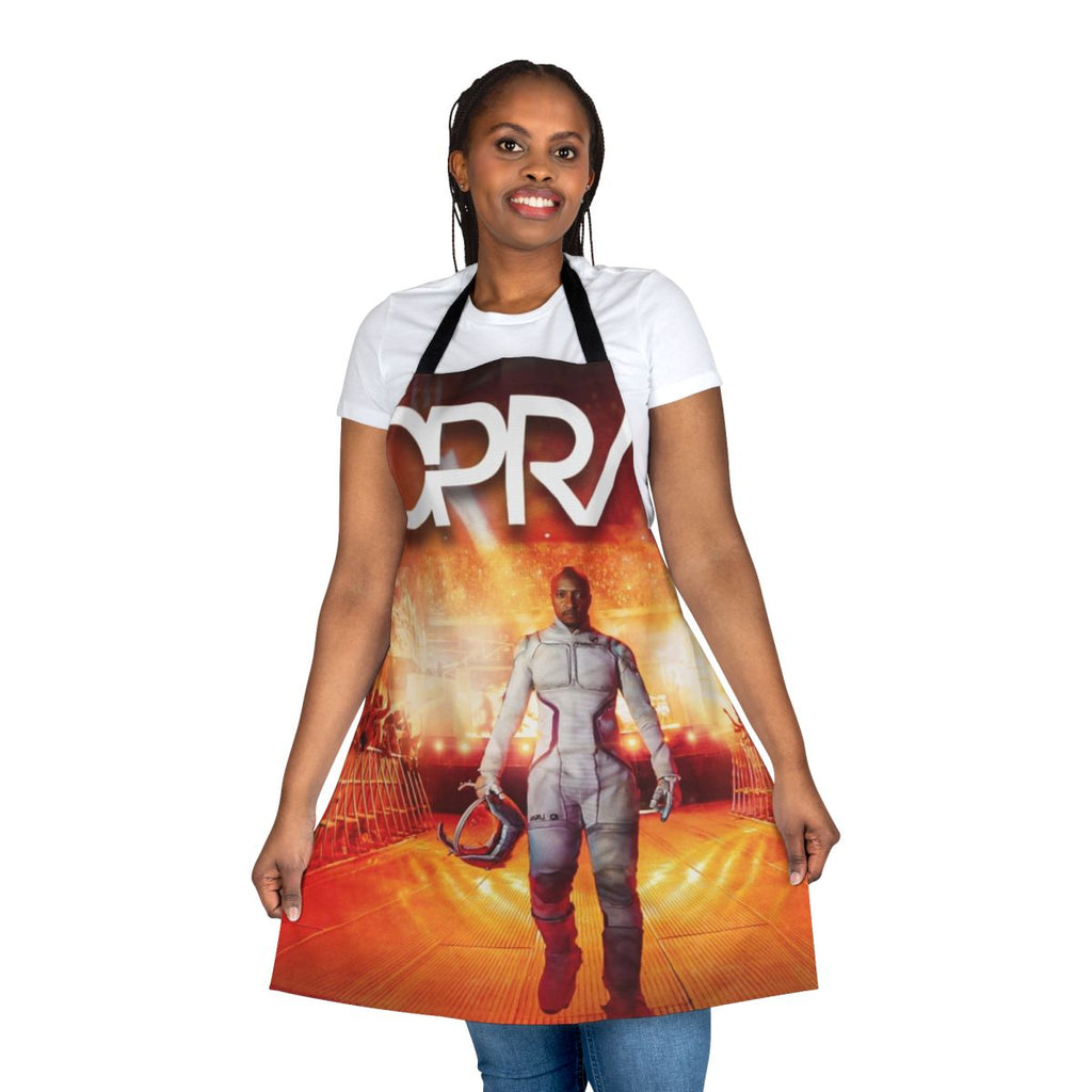 Star-themed apron for soprano singers and musicians
