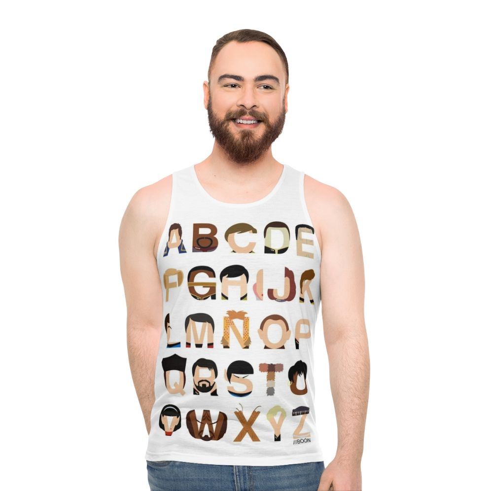 Star Trek Alphabet Unisex Tank Top