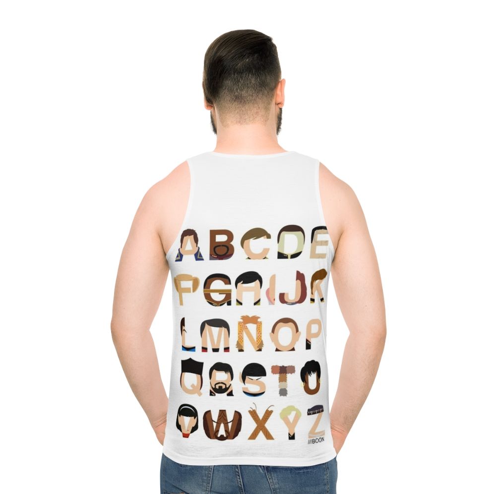 Star Trek Alphabet Unisex Tank Top