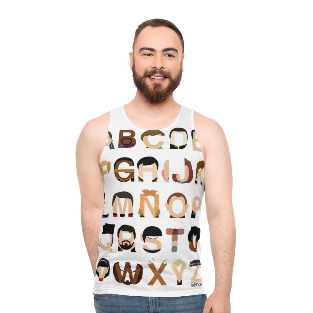 Star Trek Alphabet Unisex Tank Top