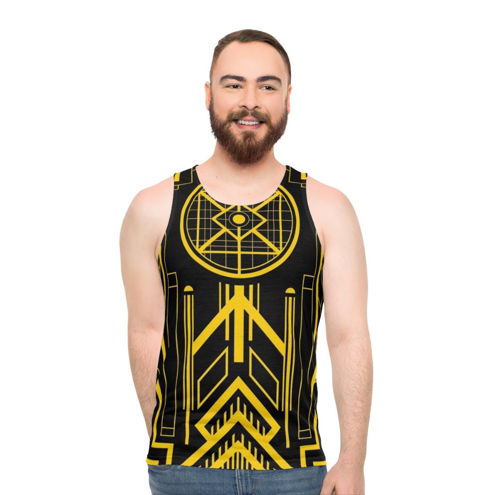 Star Trek Art Deco Enterprise Unisex Tank Top