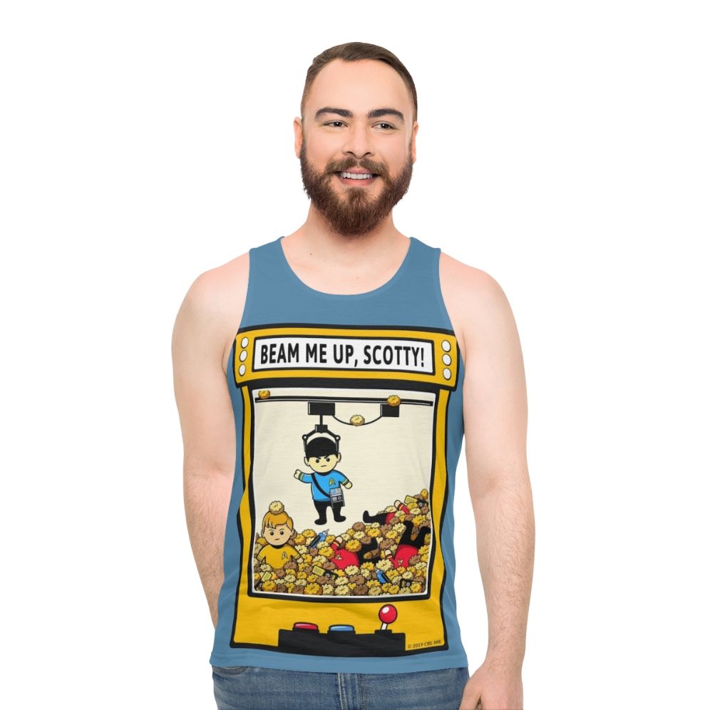Star Trek Beam Me Up Scotty Unisex Tank Top