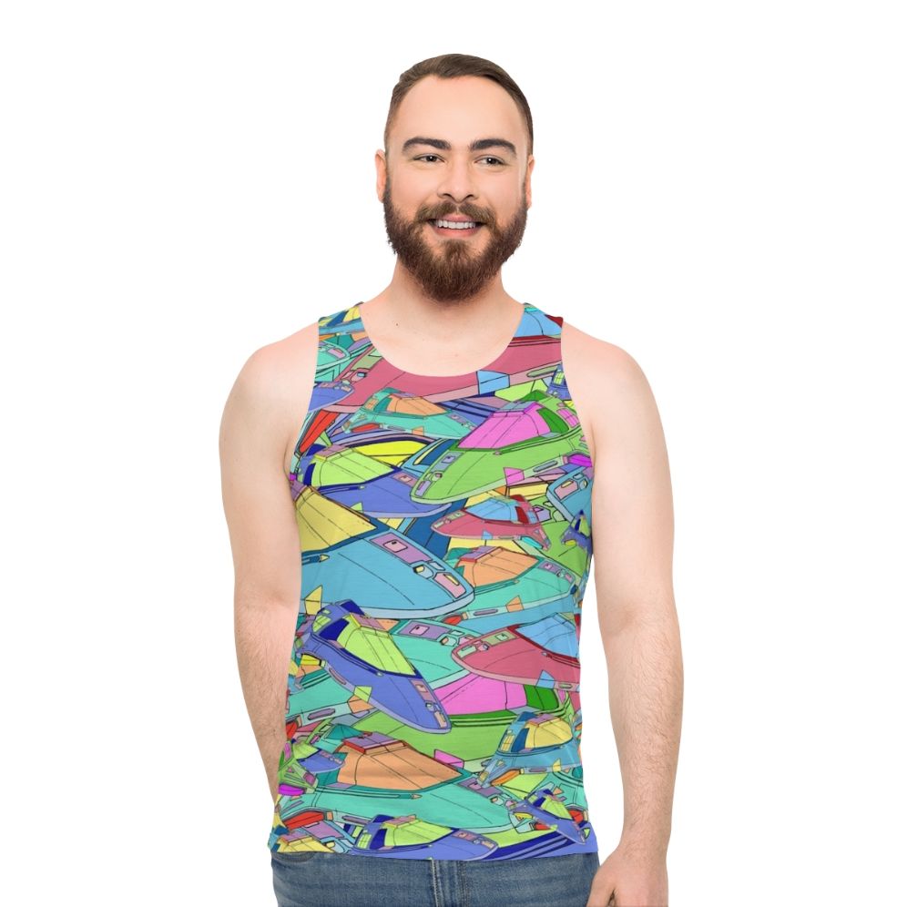Star Trek Delta Flyer Unisex Tank Top