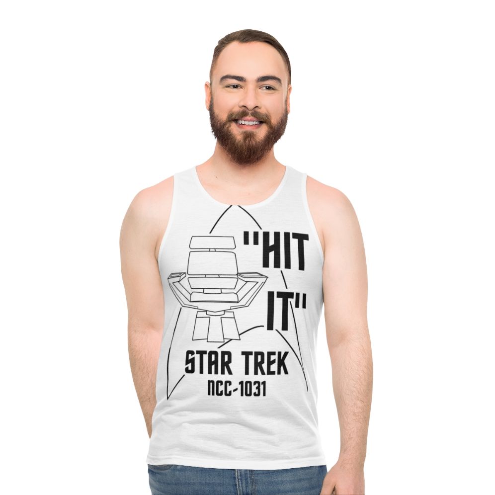 Star Trek Discovery Captain Pike Unisex Tank Top