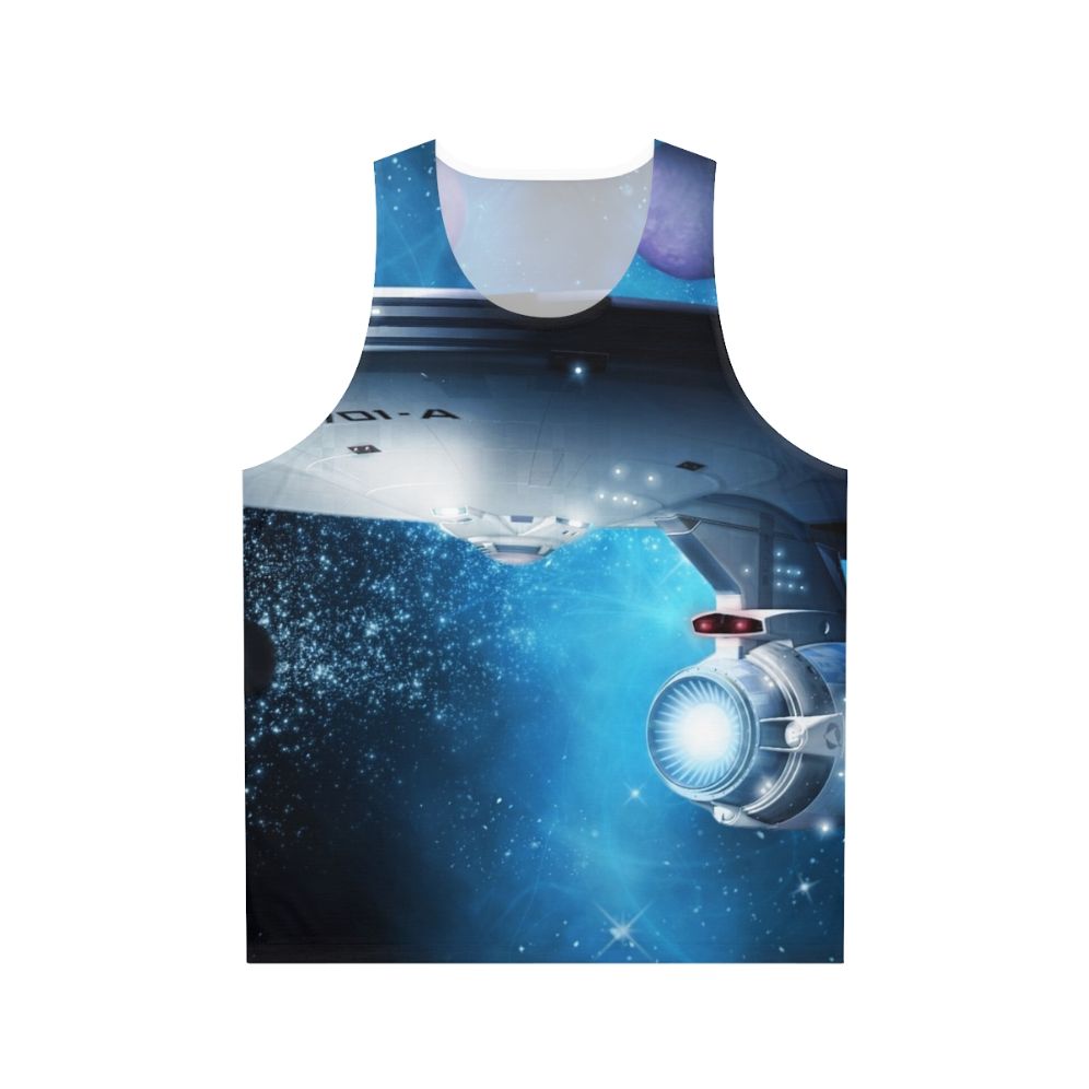 Star Trek Enterprise A Where Silence Has Lease Unisex Tank Top