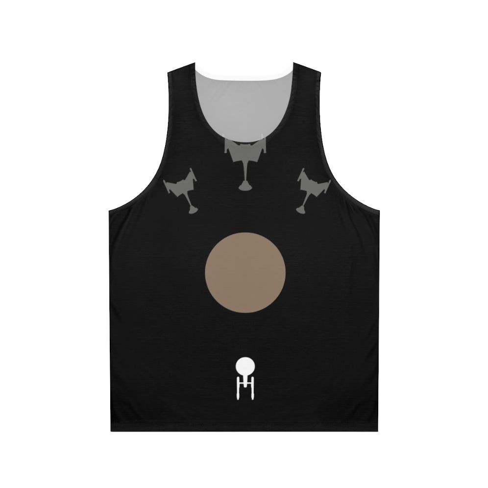 Star Trek inspired organic unisex tank top