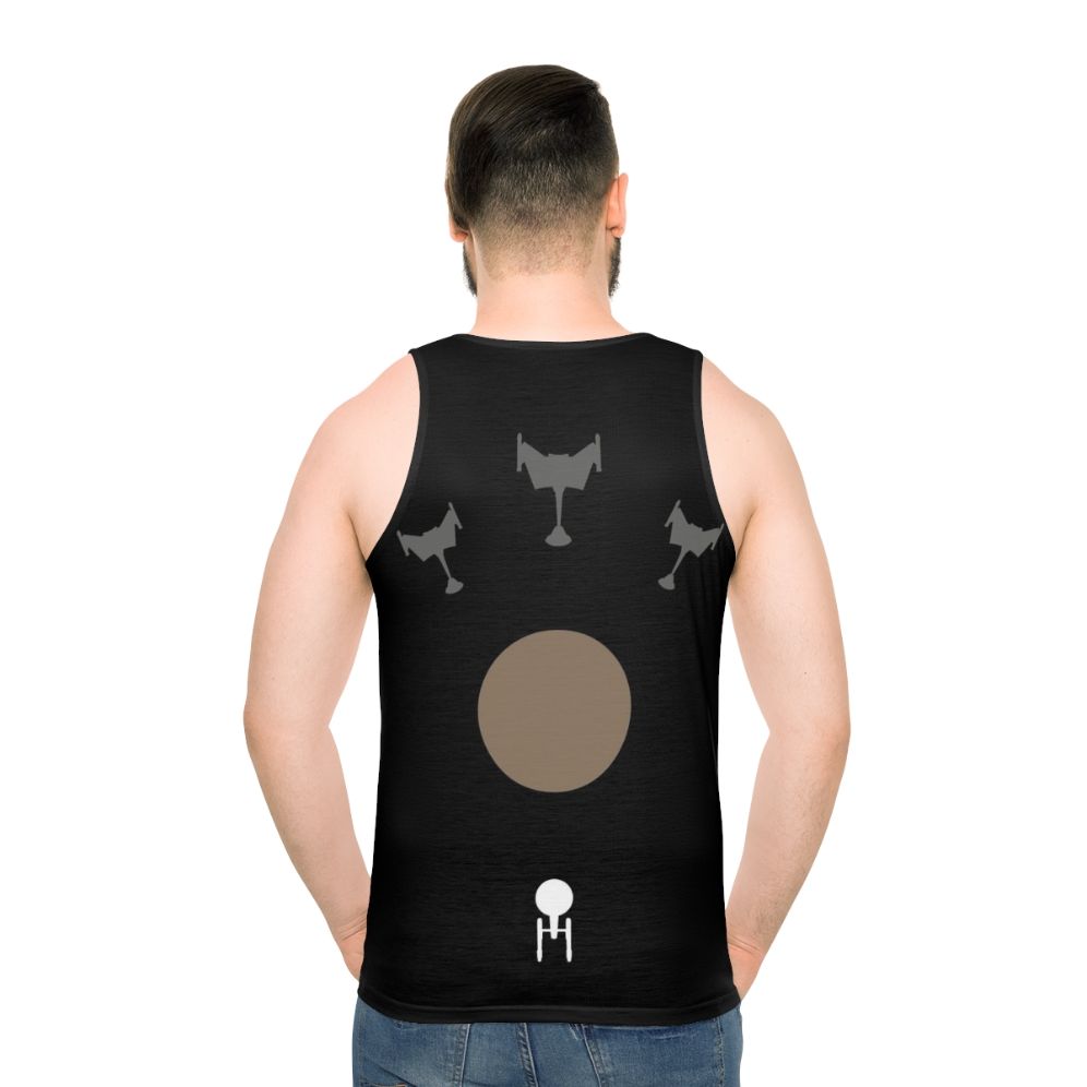 Star Trek inspired organic unisex tank top