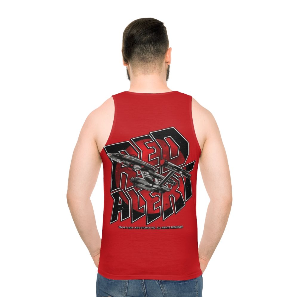Star Trek Red Alert Unisex Retro Vintage Tank Top