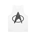 Star Trek Space the Final Frontier Unisex Black Tank Top