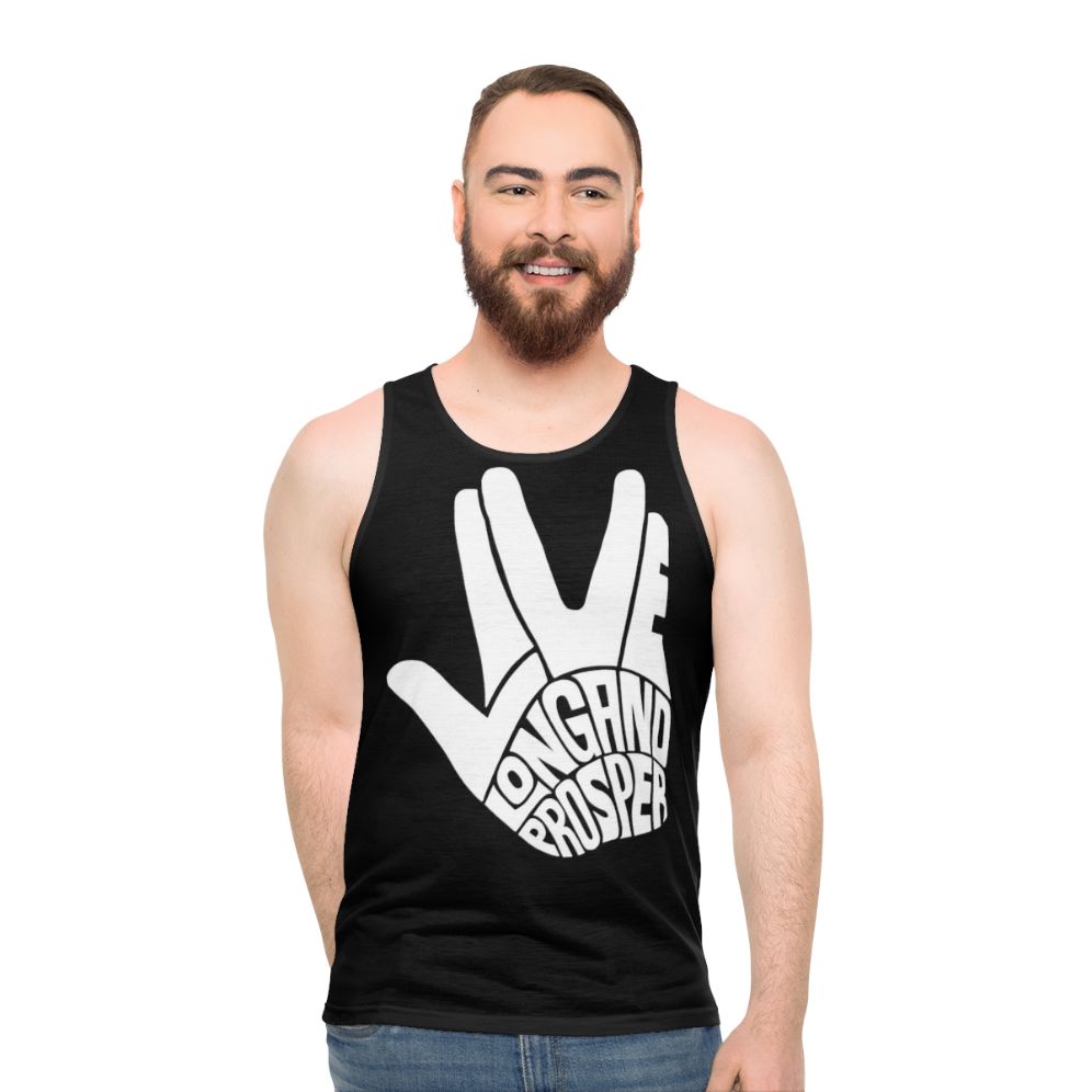Star Trek Spock Live Long and Prosper Unisex Tank Top