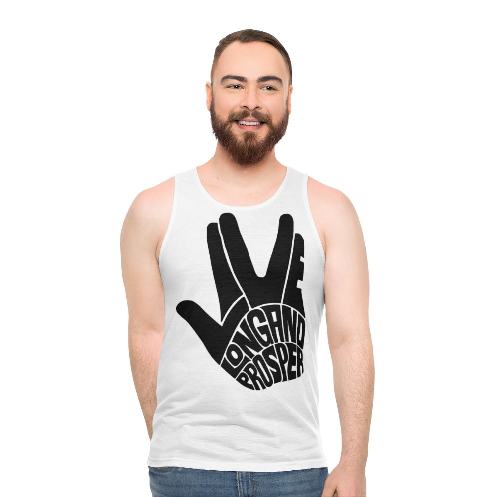 Star Trek Spock Live Long and Prosper Unisex Tank Top
