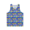 Star Trek unisex tank top featuring the quote "There's Coffee in That Nebula"