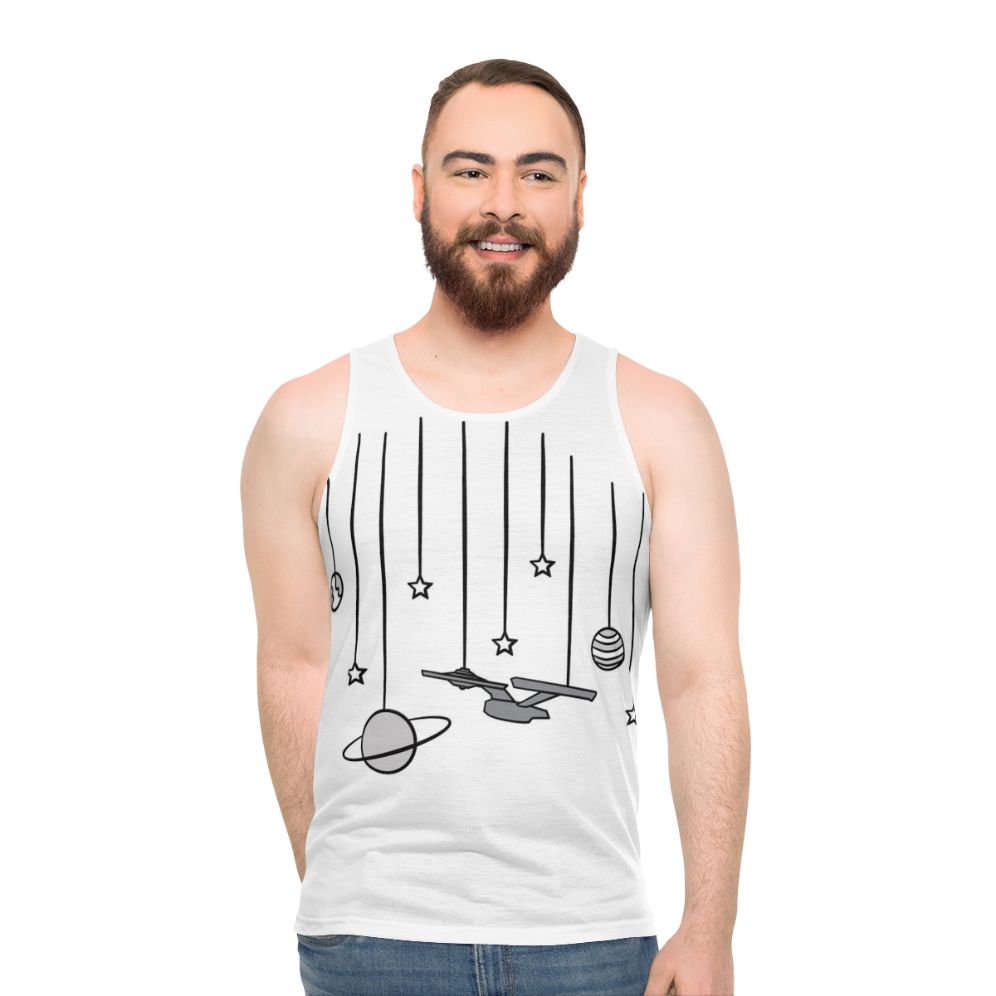 Star Trek USS Enterprise Unisex Tank Top