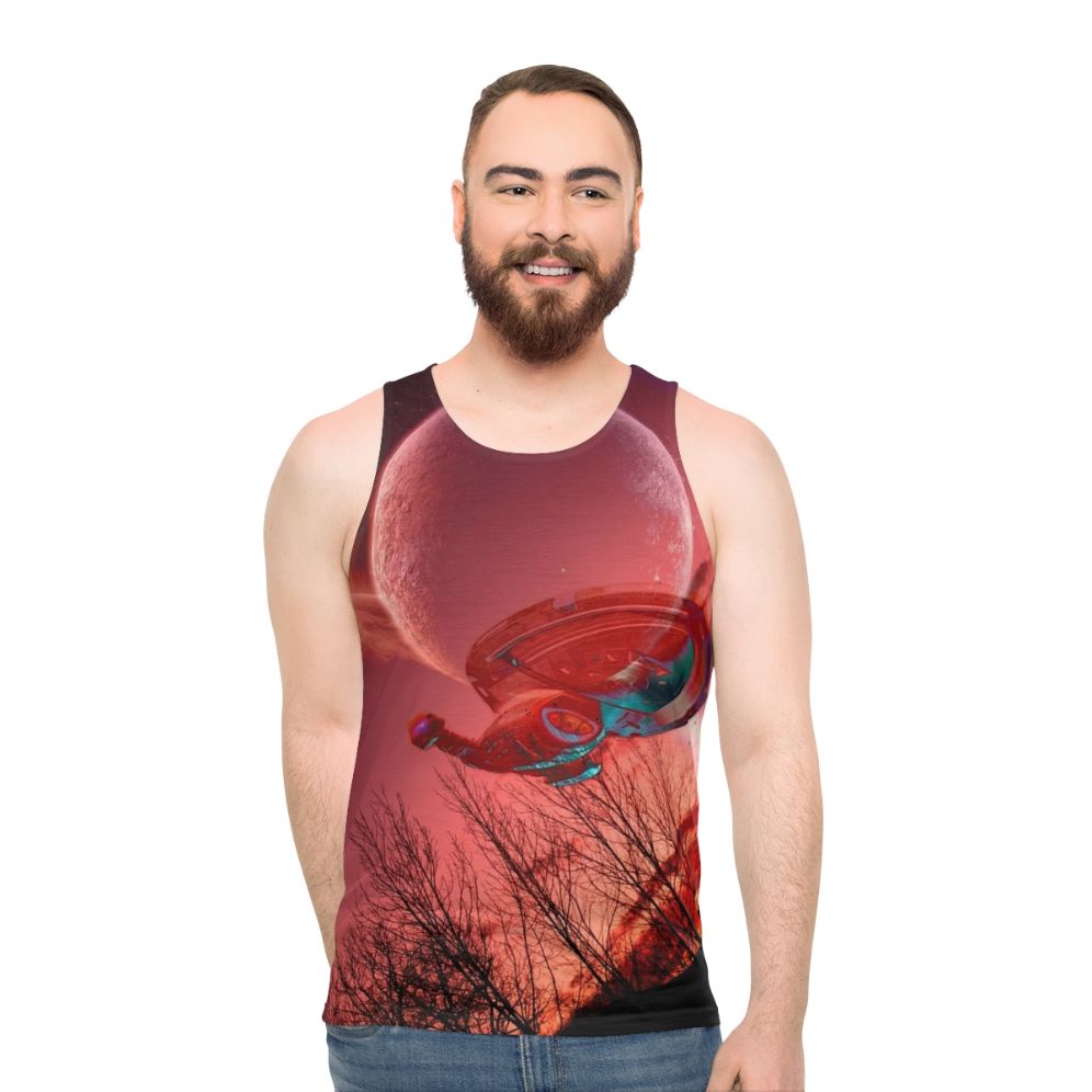Star Trek Voyager Unisex Sci-Fi Tank Top